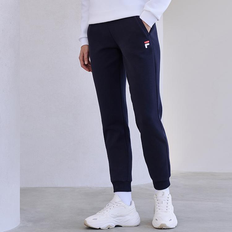 New FILA Knitted Sweatpants Women's Legend Blue F11W118605F-NV