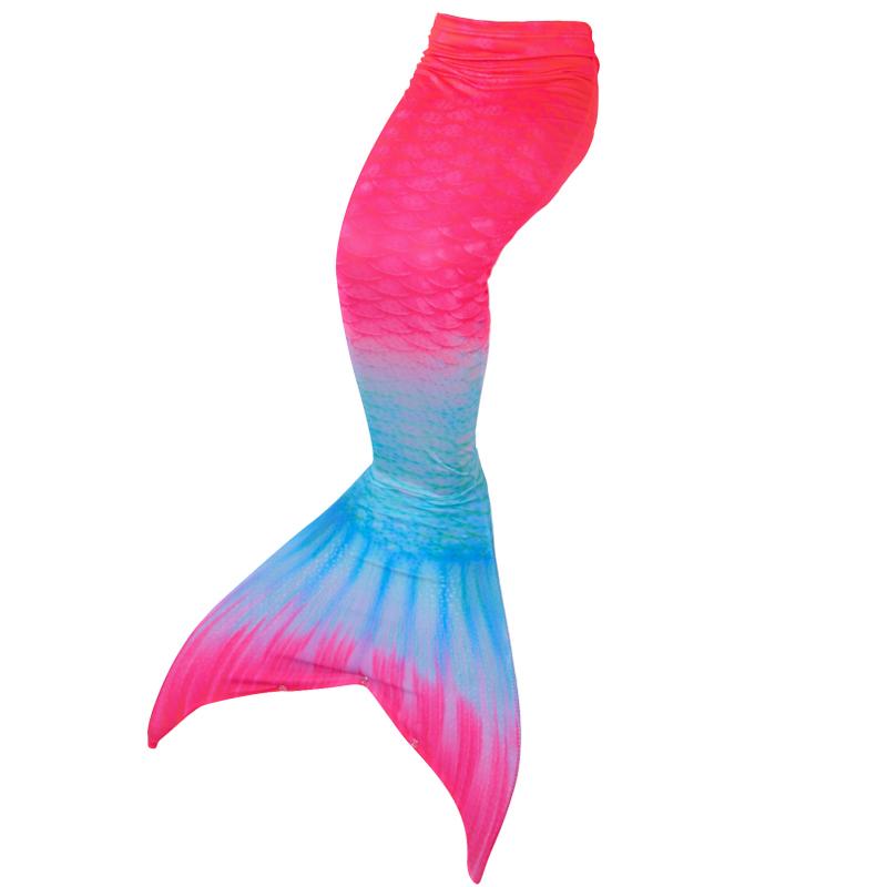 Maillot de bain Sirène pour Filles Queue de Sirène pour Enfants pour la Natation Costume de Sirène pour Filles Tissu Doux Confortable Élastique Facile à Mettre Enlever 110(100-110cm)