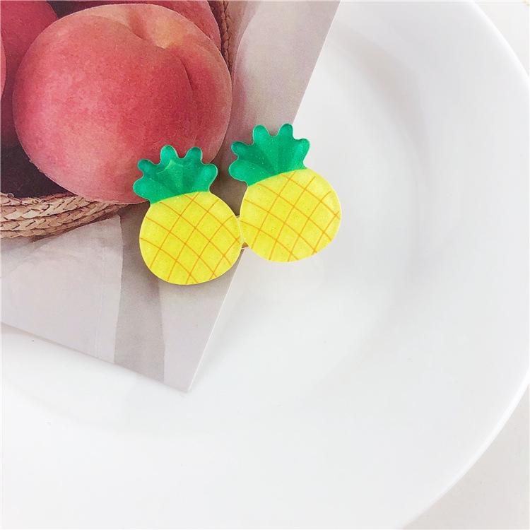 Charming Fruit Hair Clips: Cute Bangs Accessories and Trendy Acrylic Side Clips