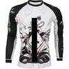 Mens Quick Dry Cycling Jersey Set MMA Training Running Gym Breathable Sport Shorts
