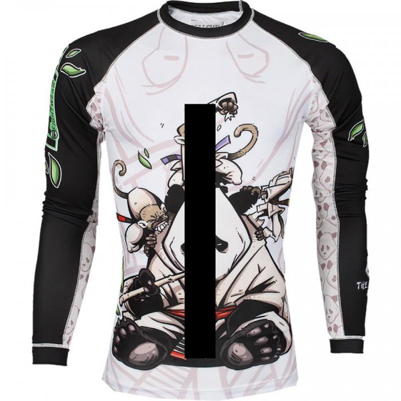 Mens Quick Dry Cycling Jersey Set MMA Training Running Gym Breathable Sport Shorts