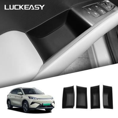 For BYD ATTO3 ATTO 3 YUAN PLUS 2026 2026 Front Rear Door Handle Storage Box Tray Organzier TPE Car Interior Accessories 4Pcs