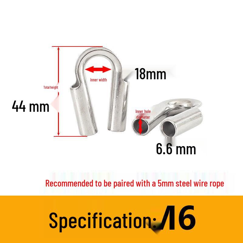 304 Stainless Steel Tubular Thimble
