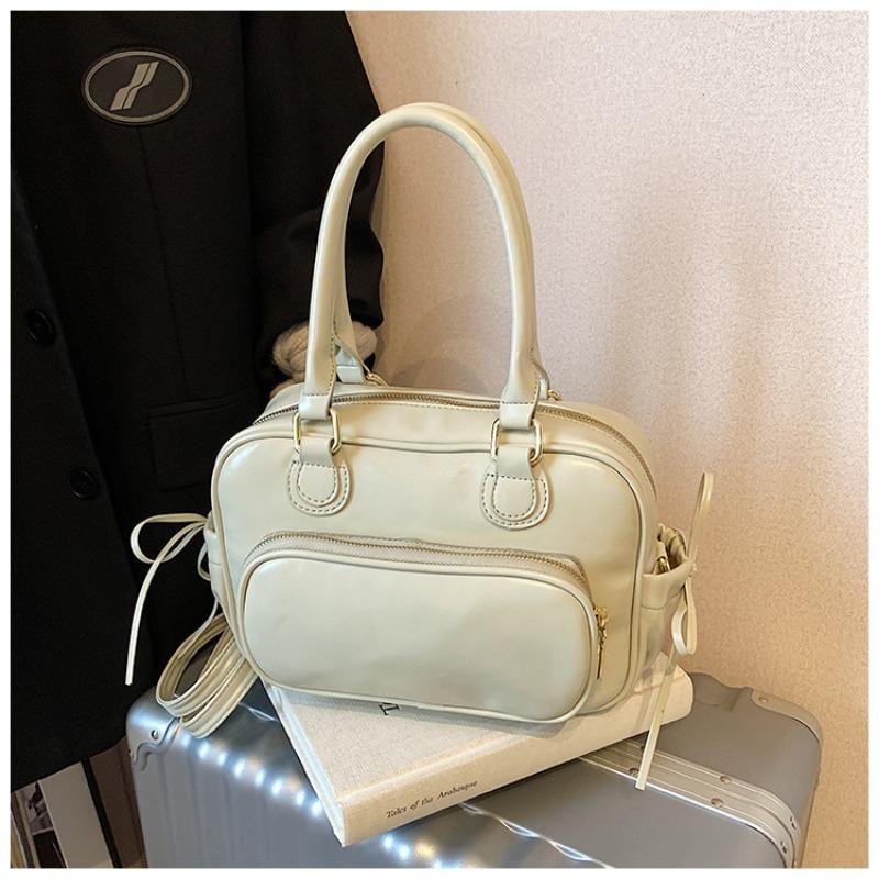 Fashion shoulder bag spring new simple casual backpack feeling hand carry tote bag handbag women