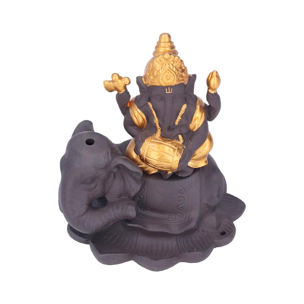 Incense Holder Elephant Shape Exquisite Beautiful Widely Used Easy Clean Home Decoration