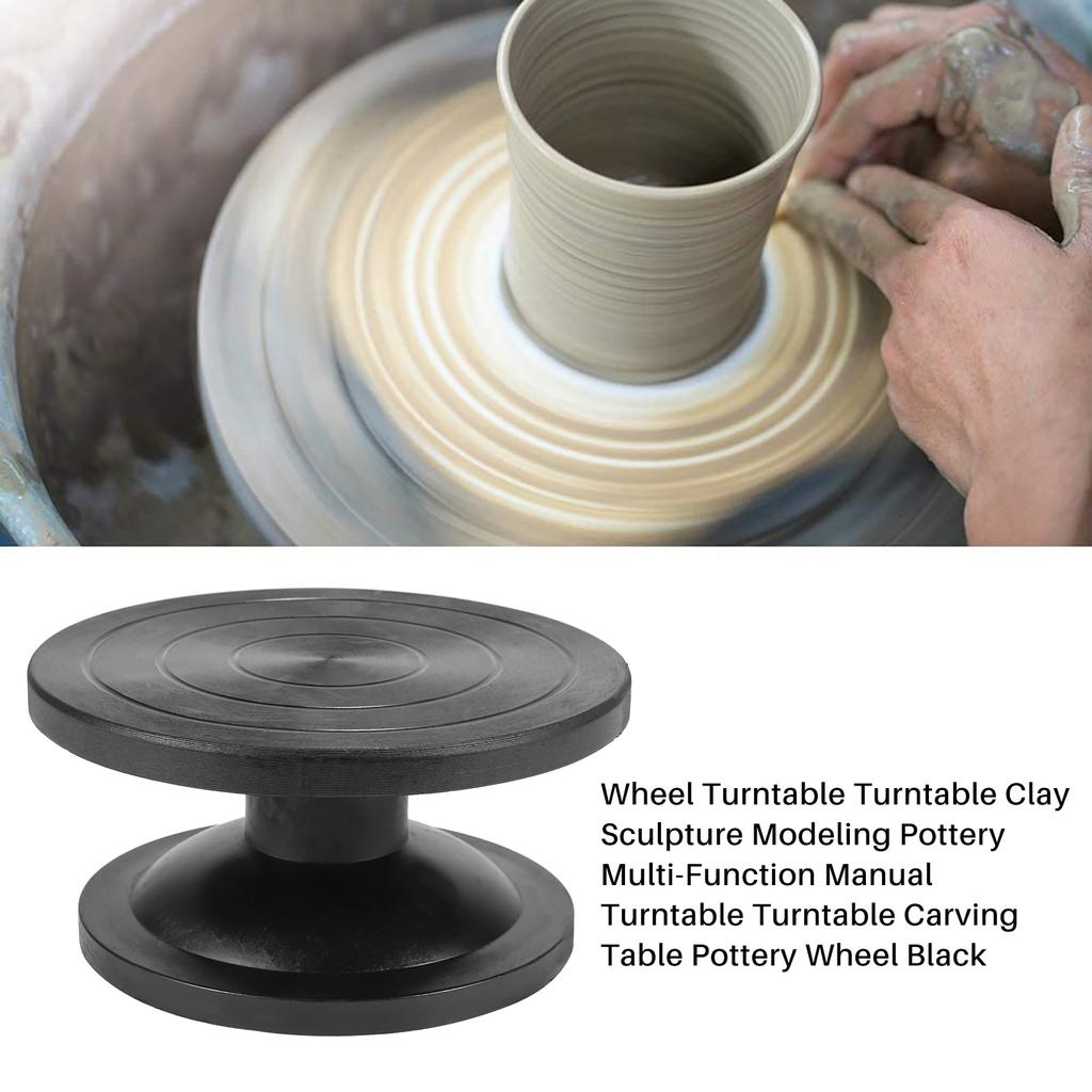 M-Modern-Wheel Turntable Turntable Clay Sculpture Modeling Pottery Multi-Function Manual Turntable Turntable Carving Table Potte