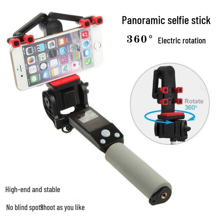 2025 Bluetooth Drahtloser Rotierender Panorama-Selfie-Stick & Universeller Live-Streaming-Ständer