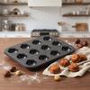 12 Cavity Chestnut Shaped Bakeware Carbon Steel Chocolate Pan  Bakery Catering