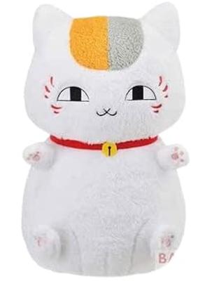 Livro de Amigos Quente e Curativo Enorme Pelúcia de Abraço Nyanko Sensei de Natsume - -