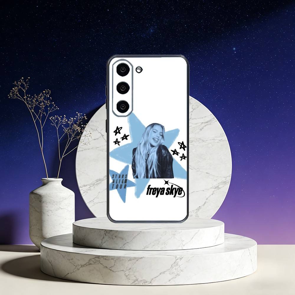 F-Freya Skye Singer Phone Case For Samsung Galaxy A73,A72,A71,A70,A53,A52,A51,Others Soft Black Cover