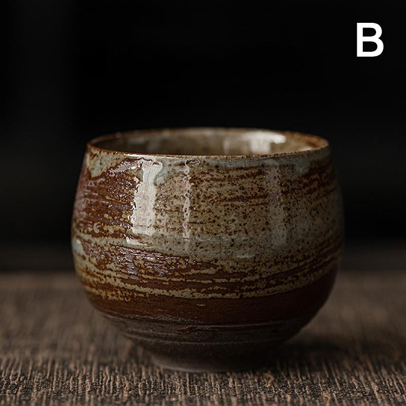 

Японский стиль ручной работы стоар чайная чашка набор для чая кунг-фу чайная чашка маленькая одиночная чашка старинный стиль тихая дорожная чашка пиала чайная чашка