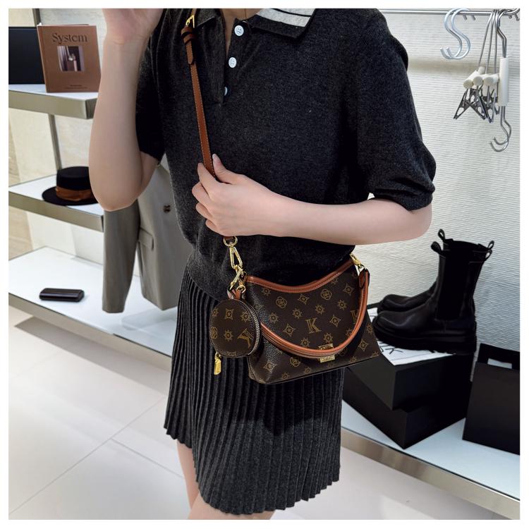 Niche 2025 Mini Tote: Vysoce kvalitní všestranná dámská crossbody taška s květinovým designem