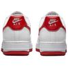 Nike Air Force 1 Low top Skateboard Shoes Women's White Red DV3808-105