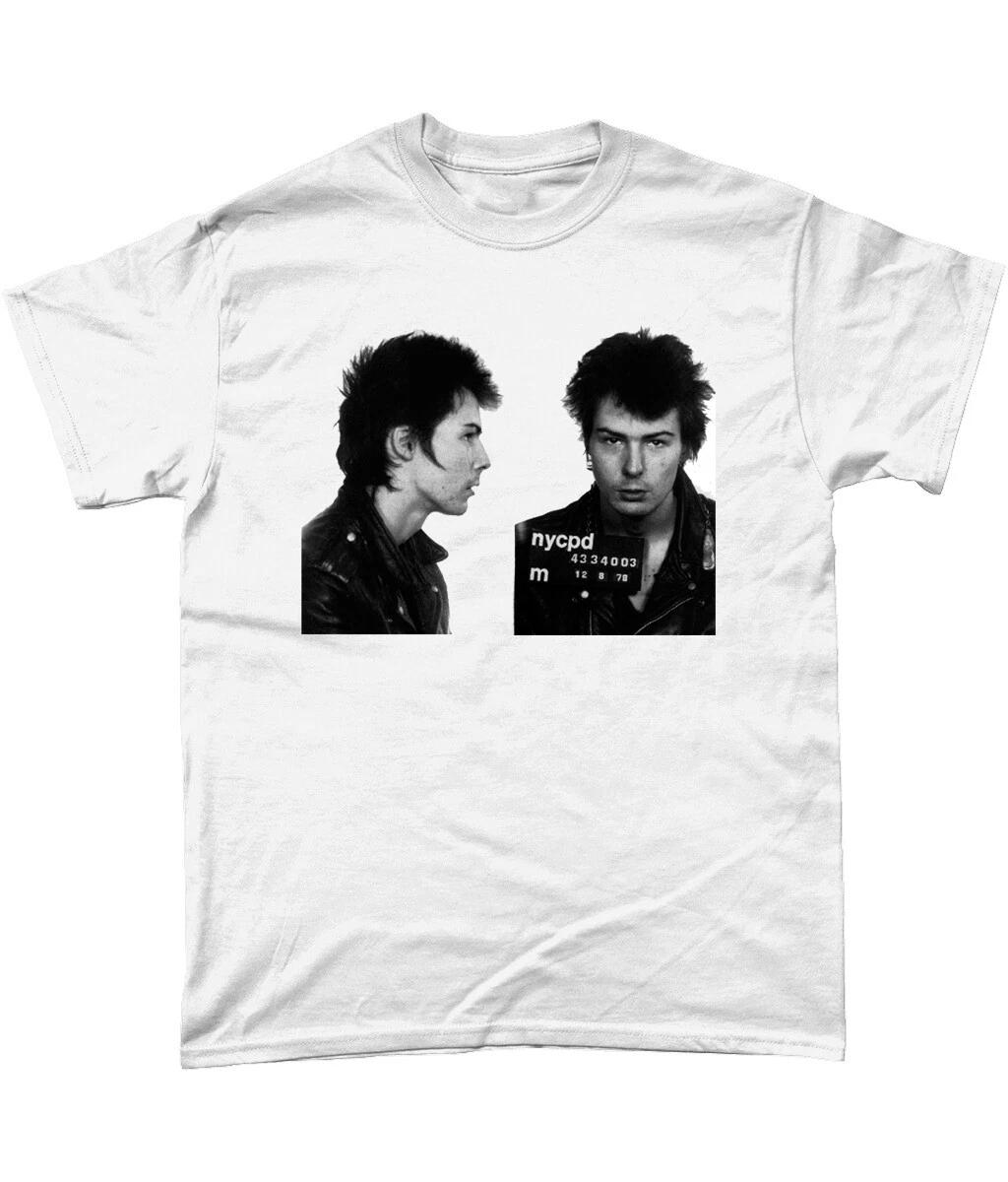 Сид Вишес Фотография Полиции Футболка Sex Pistols L