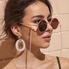Faux Pearl Wear Resistance Eyeglass Chain Alloy Anti-lost Lightweight Sunglasses Chain Glass Accessories