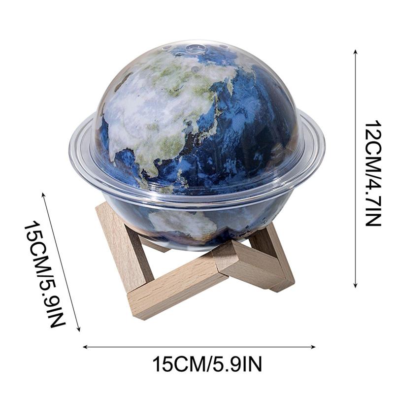 Galaxy Air Humidifier with Colorful Atmosphere Light USB Large Spray Mist Maker for Household Office Bedroom Night Use