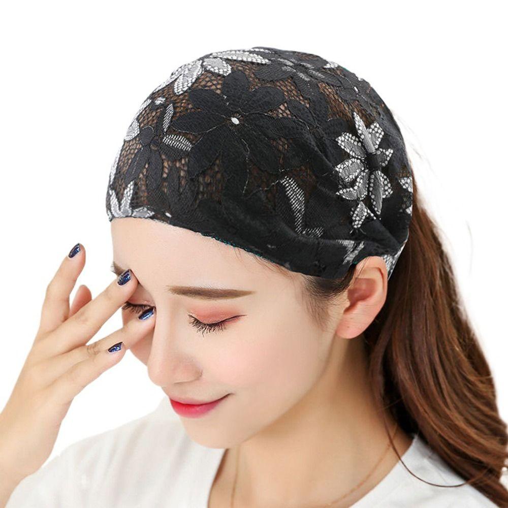 Hair Cover Broadside For Women Lace Hair Hoop Hair Accessories Korean Style Headband Women Hairband
