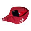 adidas Originals Adicolor Sport Versatile Zipper Shoulder Crossbody Waist Bag Unisex Bags Red IX7468