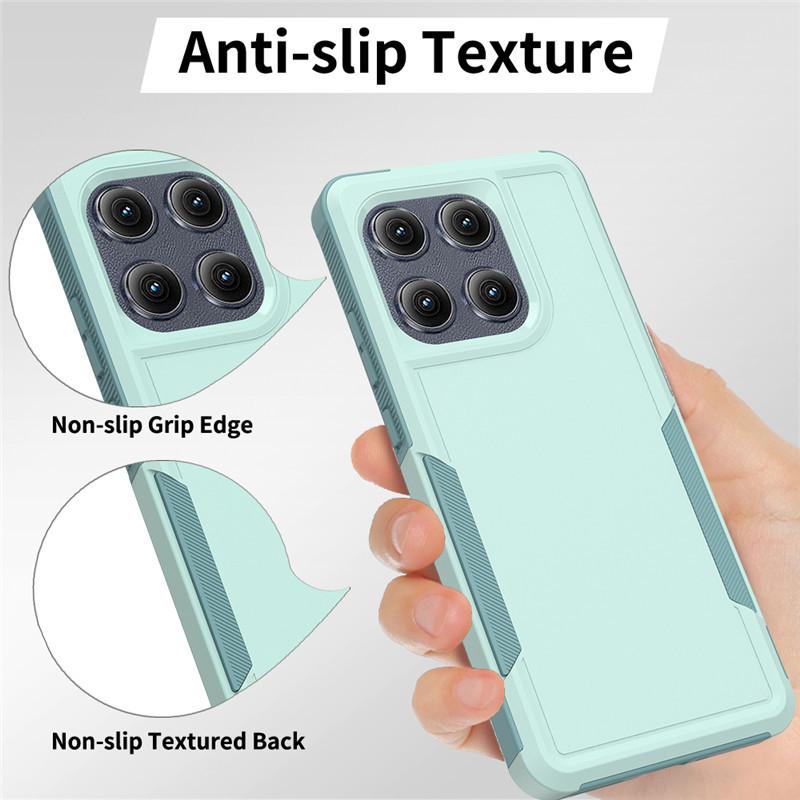 Suitable for MOTO G Stylus Skin Sense 2-in-1 Anti-drop Case G Power Contrast Color Anti-Fingerprint Case