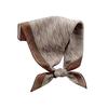 Summer New Literary and Retro Small Square Scarf Fashion Temperament Scarf Silk Scarf Wheat Ear Printing Versatile Women's Neck Scarf