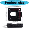 Fast Detachable Boat Seat Mounting Bracket  Fits Multiple Vessels ABS Construction for 7Inch Swivel