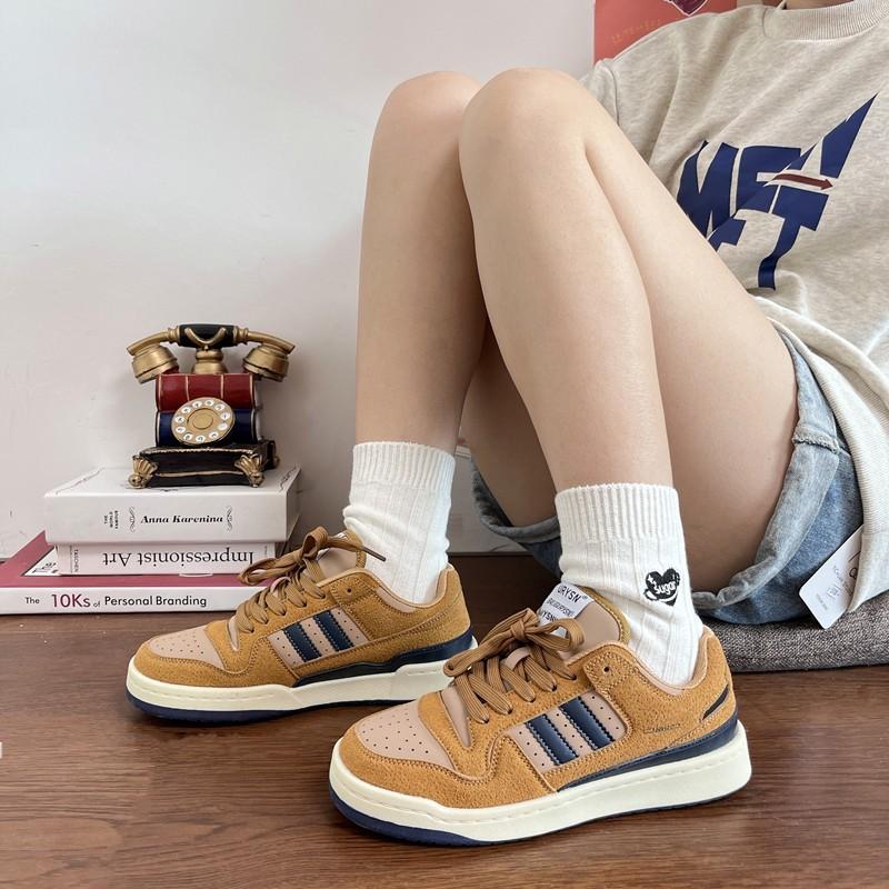 2025 super fire women's shoes Hong Kong style sports casual shoes couple white shoes original niche versatile skateboard shoes