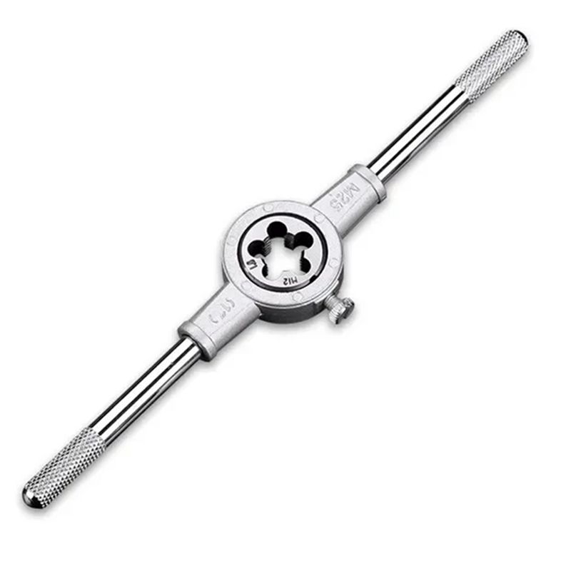 A20F-M3- Thread Self-Tapping Wrench Set Screw Metric Tap And Die Set Hand Tapping Thread Drill Hardware Tools 12 Pieces