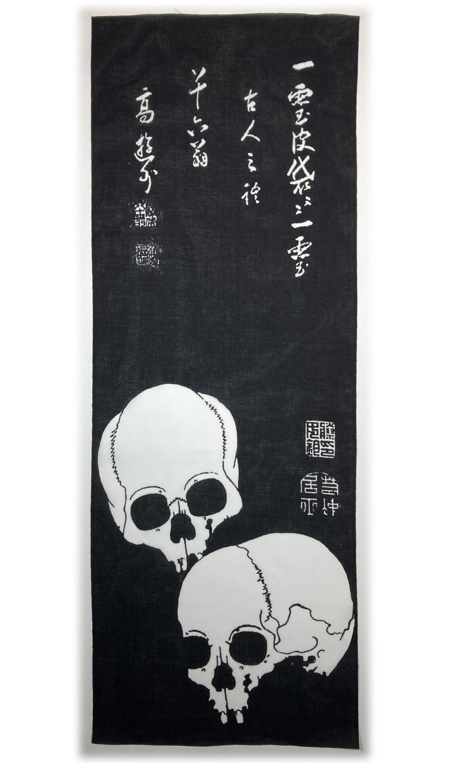 

Полотенце для рук из разных эпох: Череп Ито Дзякутю