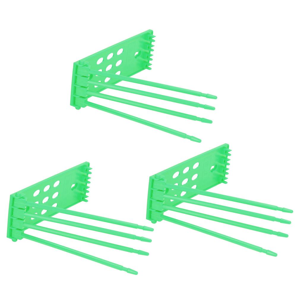 3Pcs Pigeons Foot Rings Frame 4 Column Independent Save Space Racing Pigeons Supplier Foot Place for Pigeons Farm