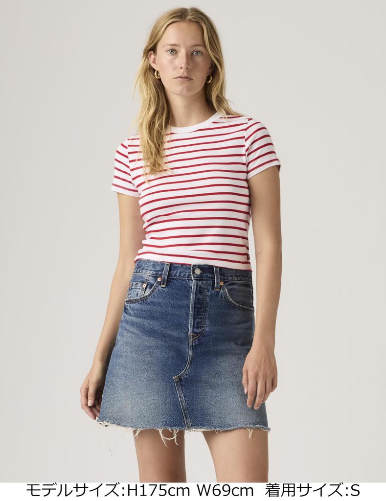 Levi's ESSENTIAL SPORTY TEE Short Sleeve Women's A7419-0042 US S