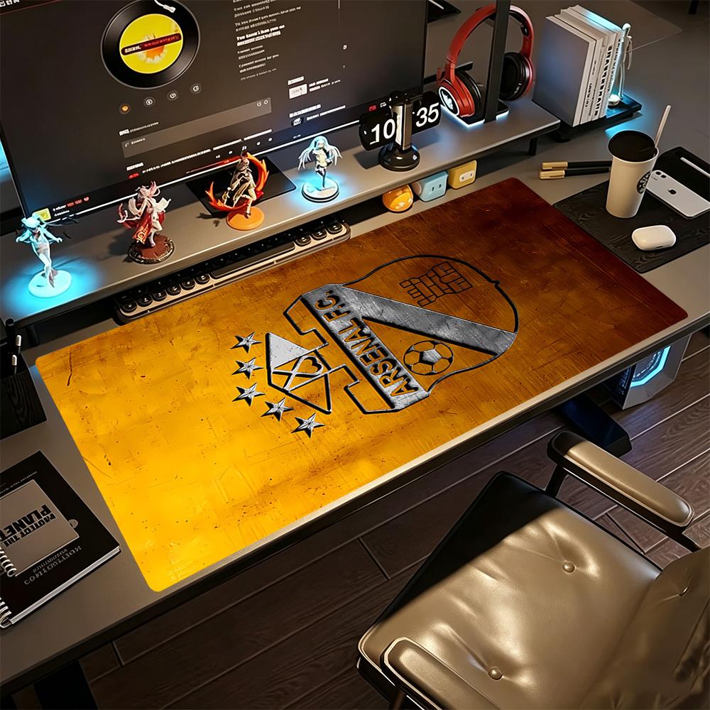 Arsenal Large Mouse Pad Gamer Mousepad Office Mouse Mats Non-Slip Rubber Base Computer Decor Item Office Use