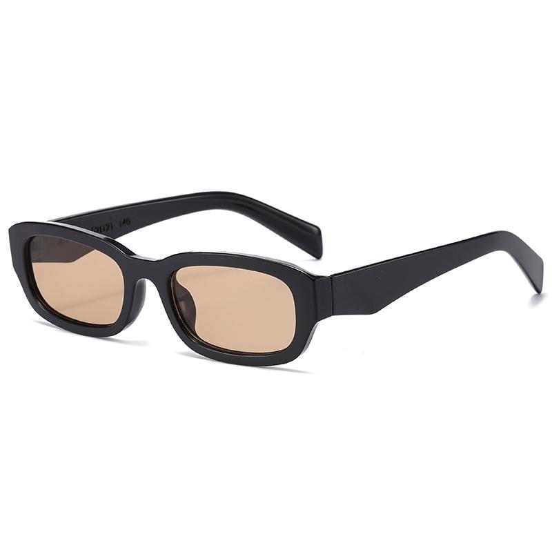 Korean Square Full Frame Street Photography Sunglasses for Men and Women Fashion Trendy Simple UV Resistant Outdoor Sunscreen Sunshade Eyewear