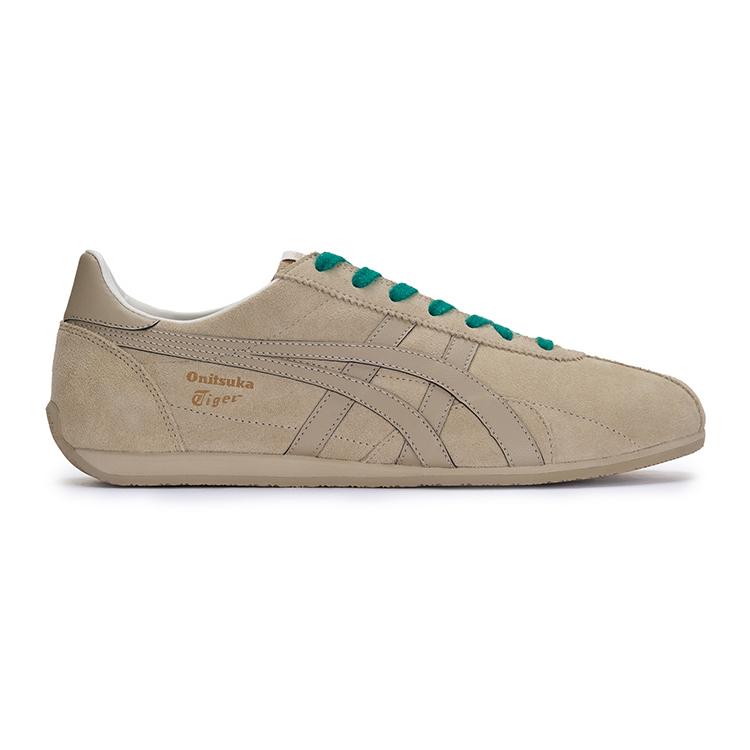 Onitsuka Tiger Runspark Comfortable Versatile Non-Slip Durable Low-Top Casual Shoes Unisex sneaker Sand 1183C338-200