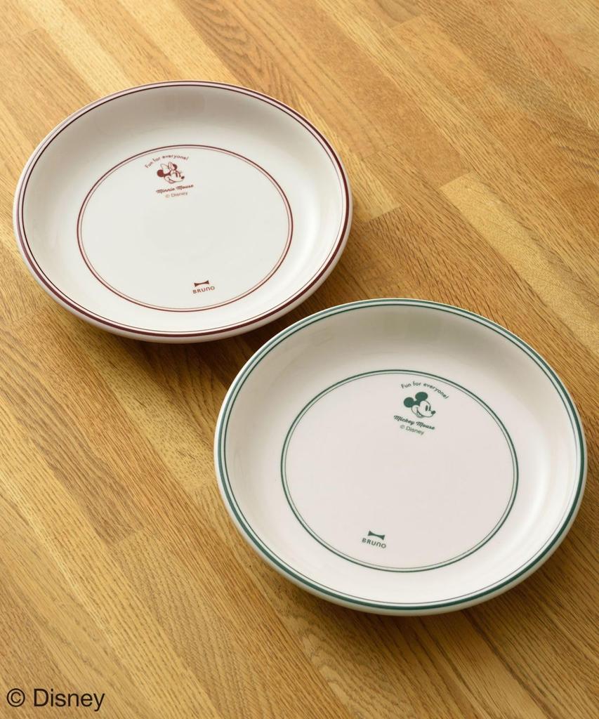 BRUNO DISNEY Diner Plate Set No (Other, Size) BHK316-SET-RDxGR