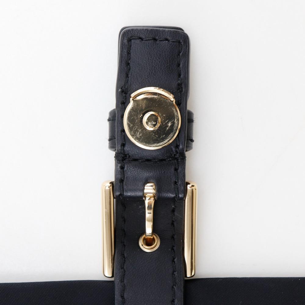 Tory Burch Tilda Umhängetasche 51332 Semi-Shoulder schwarz Nylon Damen Gebraucht