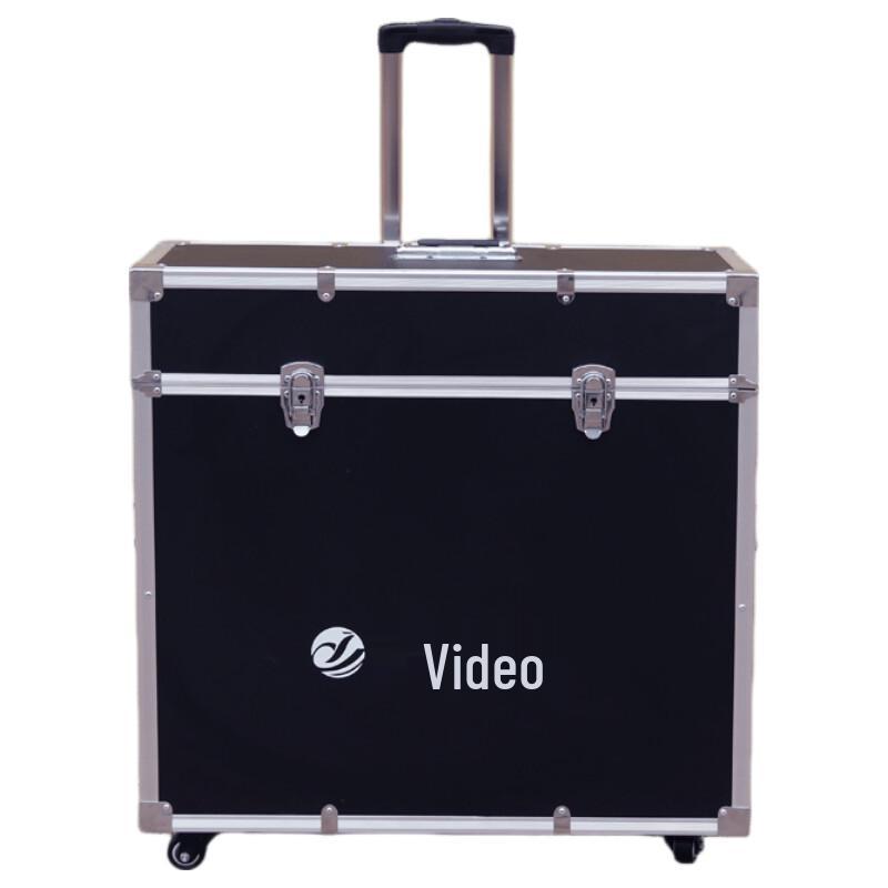 Jiashiying Rolling Camouflage Teleprompter Flight Case