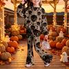 Kids Casual Long Sleeve Top and Pants Two-Piece Matching Outfit Set