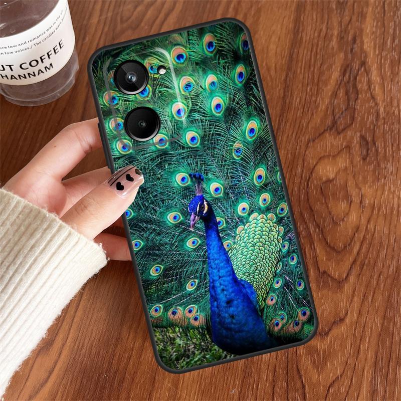 

Animal Peacock Pattern For Realme 15 14 11 12 13 Pro Plus C35 C71 C75 C65 C55 C63 C61 C53 C51 C67 GT6 GT7 Pro Case Realme C61