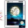 Full 5D Diy Diamond Painting Moon Art 5D Diamond Painting