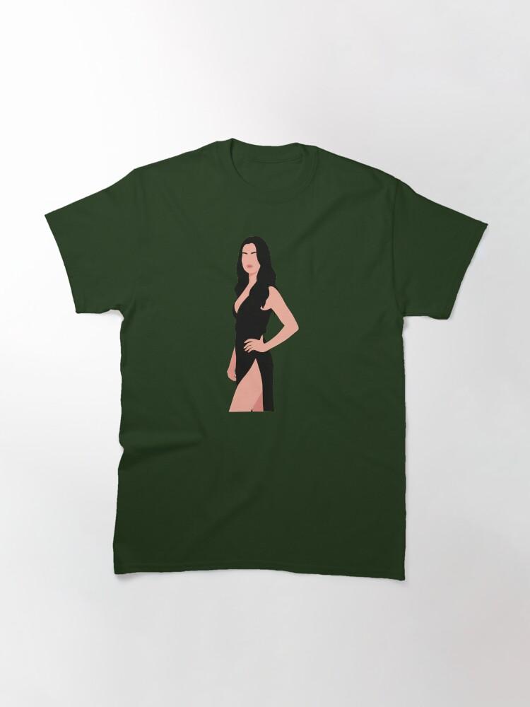 Selena Gomez Lineless Illustration Classic T-Shirt