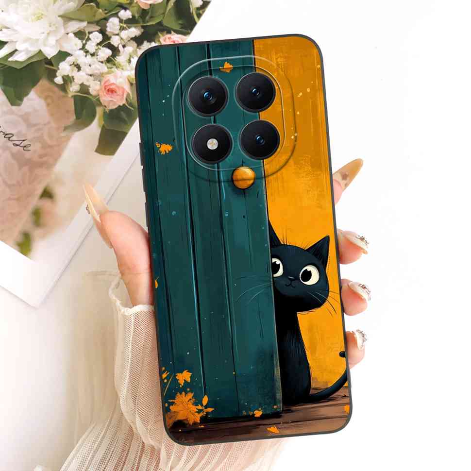 Redmi Note15Pro 5G New Model Protective Case Matte Cat Rabbit For Xiaomi Redmi Note 15 Pro 5G Full Cover Anti-Fall Shockproof