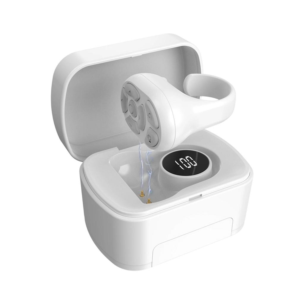 Rechargeable Remote Control for Page Turner Camera Remote Scrolling Page Turner Clicking for Mobile Phone