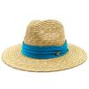 Summer Sunshade Hat Dome French Straw Hat Women's Metal Letter RB Decorative Straw Hat Holiday Sunshade Hat Punk Style Straw Hat