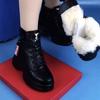 Thickened wool snow boots women's winter velvet warm Martin boots thick-soled non-slip soft-soled cotton shoes women's foreign trade