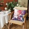 Wuthering Waves Aemeath Cushion Cover Silky Short Plush Invisible Zipper Dustproof Sofa Pillow Case for Home Decor