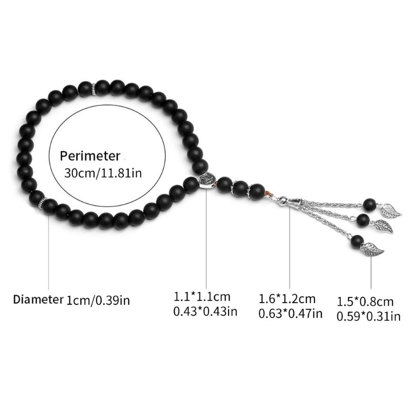 33 Koraliki Tasbih Różaniec Bransoletka Dekoracyjne Frędzle Bransoletka Biżuteria