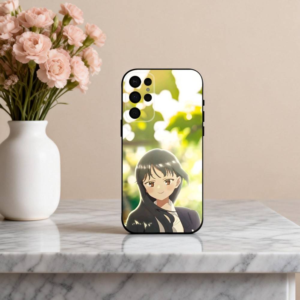 Manga The D-Dangers In My H-Heart Phone Case For Samsung S25,24,23,22,30,21,10,9,Ultra,Plus,Lite,FE,4,5 G Soft Black Case