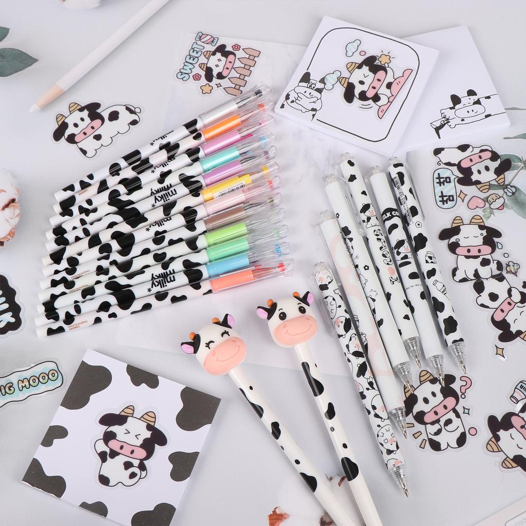 Cute Milk Cow Pen Set