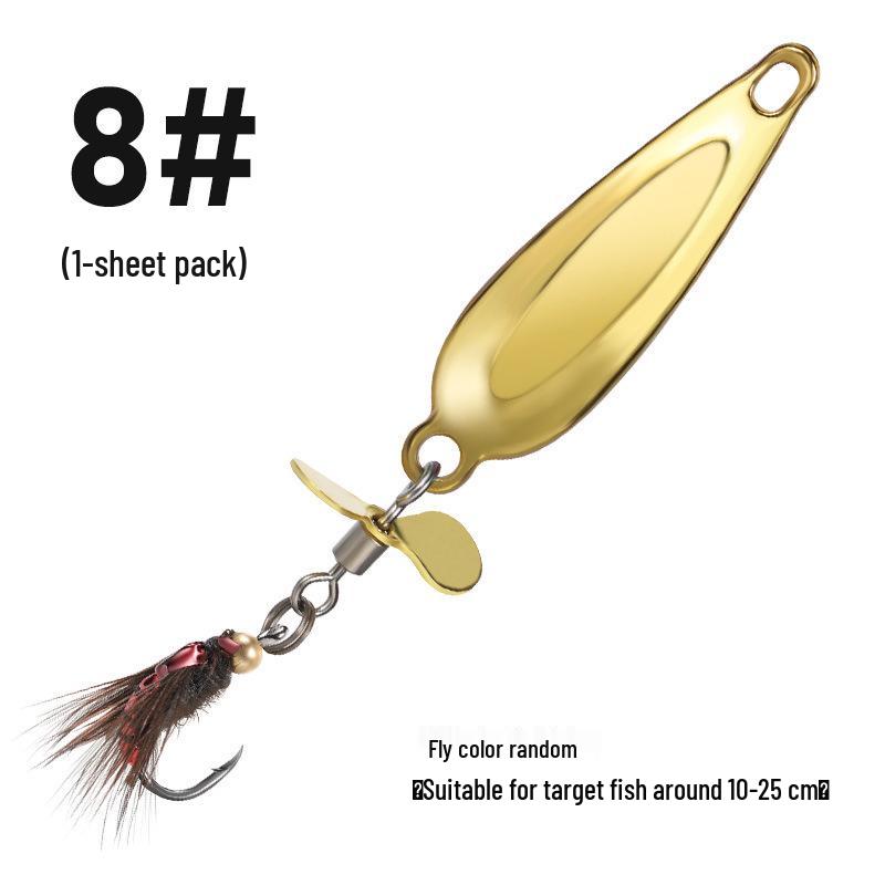 Micro Sequins Casting Iron Fly Fishing Hook Set for Minnows, White Stripes, Crucian Carp, and Freshwater Fish Lures