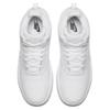 Nike Court Borough Non Slip Lightweight Mid Top Skateboard Shoes Men's Pure White  Sneakers  838938-111